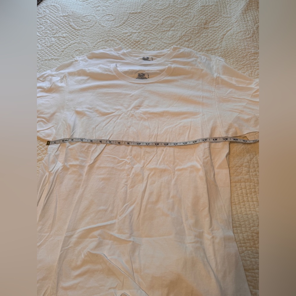 Fruit of the Loom 2 pack White Short Sleeve Crew Neck T-Shirt